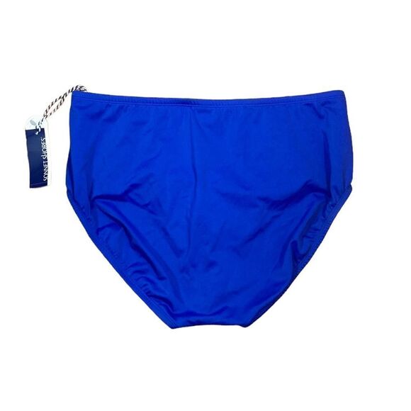 Sonnet Shores Blue High Rise Swim Bottoms, Size 16, NWT - Picture 2 of 8